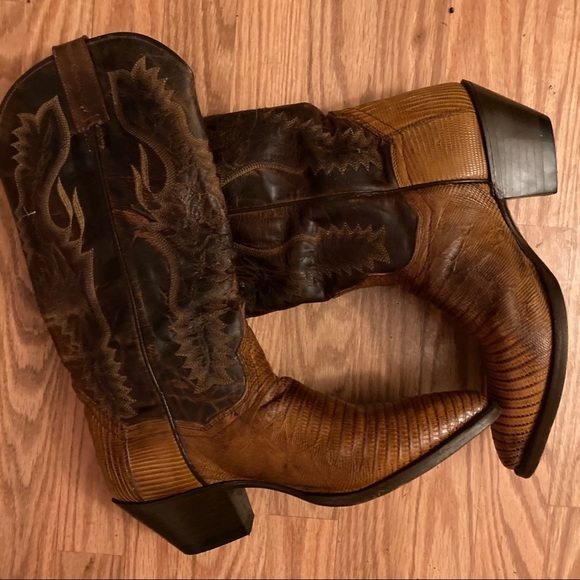 Dan Post Western Lizard Boots - Picture 8 of 8